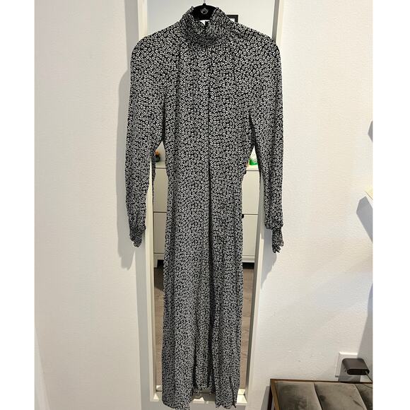 Reformation Georgina Midi Dress Ansel size 4 - Picture 7 of 11